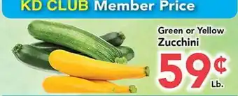 Eurofresh Market Green or Yellow Zucchini offer