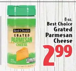 Eurofresh Market Best Choice Grated Parmesan Cheese offer