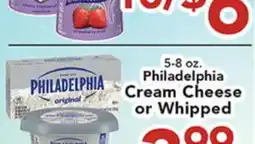 Eurofresh Market 5-8 oz. Philadelphia Cream Cheese or Whipped offer