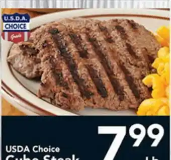 Eurofresh Market USDA Choice Cube Steak offer