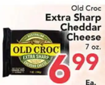 Eurofresh Market Old Croc Extra Sharp Cheddar Cheese offer