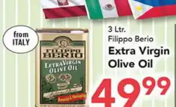 Eurofresh Market 3 Ltr. Filippo Berio Extra Virgin Olive Oil offer