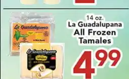 Eurofresh Market 14 oz. La Guadalupana All Frozen Tamales offer