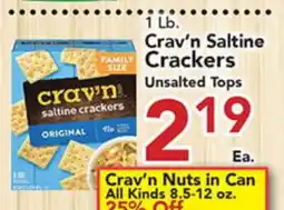 Eurofresh Market Crav'n Saltine Crackers offer