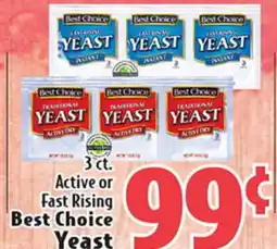 Eurofresh Market Active or Fast Rising Best Choice Yeast offer