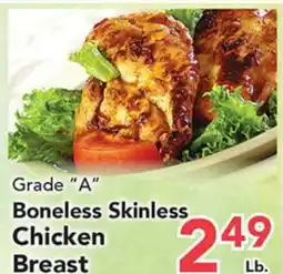 Eurofresh Market Grade A Boneless Skinless Chicken Breast offer