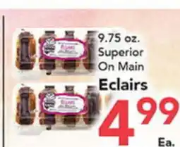 Eurofresh Market 9.75 oz. Superior On Main Eclairs offer