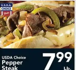 Eurofresh Market USDA Choice Pepper Steak offer