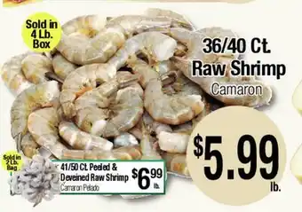 Big Saver Foods 36/40 Ct Raw Shrimp offer