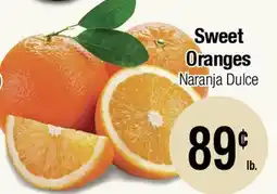 Big Saver Foods Sweet Oranges offer