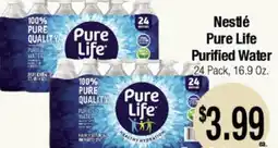 Big Saver Foods Nestlé Pure Life Purified Water offer