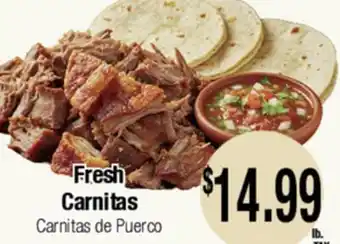 Big Saver Foods Fresh Carnitas offer