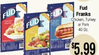 Big Saver Foods Fud Franks offer