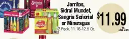 Big Saver Foods Jarritos, Sidral Mundet, Sangría Señorial or Mineragua offer