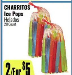 R Ranch Markets CHARRITOS Ice Pops offer