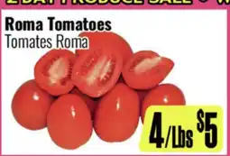 R Ranch Markets Roma Tomatoes offer