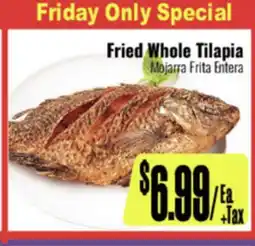 R Ranch Markets Fried Whole Tilapia offer
