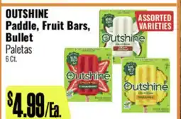 R Ranch Markets OUTSHINE Paddle, Fruit Bars, Bullet offer