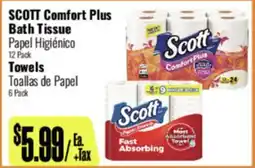 R Ranch Markets SCOTT Comfort Plus Bath Tissue offer