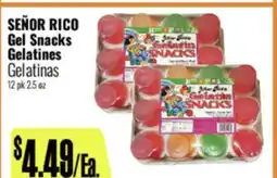 R Ranch Markets SEÑOR RICO Gel Snacks offer