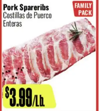 R Ranch Markets Pork Spareribs offer