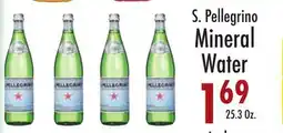 Garden Fresh Market S. Pellegrino Mineral Water offer
