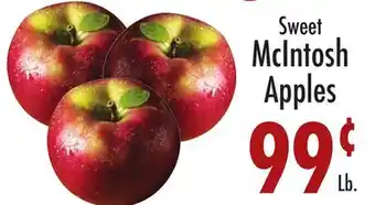 Garden Fresh Market Sweet McIntosh Apples offer