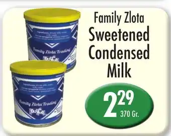 Garden Fresh Market Family Zlota Sweetened Condensed Milk offer