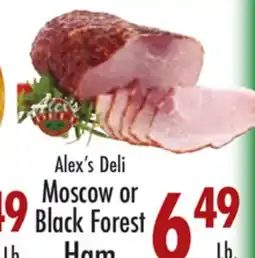 Garden Fresh Market Alex's Deli Moscow or Black Forest Ham offer