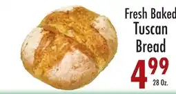 Garden Fresh Market Fresh Baked Tuscan Bread offer