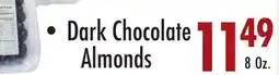 Garden Fresh Market Dark Chocolate Almonds offer