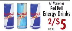 Garden Fresh Market All Varieties Red Bull Energy Drinks offer