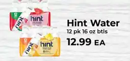 Sunset Foods Hint Water offer
