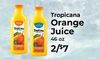 Sunset Foods Tropicana Orange Juice offer