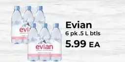 Sunset Foods Evian offer