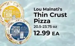 Sunset Foods Lou Malnati's Thin Crust Pizza offer