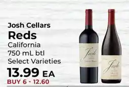 Sunset Foods Josh Cellars Reds offer