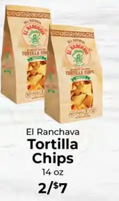 Sunset Foods El Ranchava Tortilla Chips offer