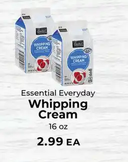 Sunset Foods Essential Everyday Whipping Cream offer
