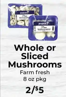 Sunset Foods Whole or Sliced Mushrooms offer