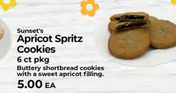 Sunset Foods Sunset's Apricot Spritz Cookies offer