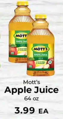 Sunset Foods Mott's Apple Juice offer