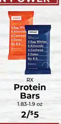 Sunset Foods RX Protein Bars offer