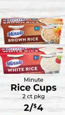 Sunset Foods Minute Rice Cups offer