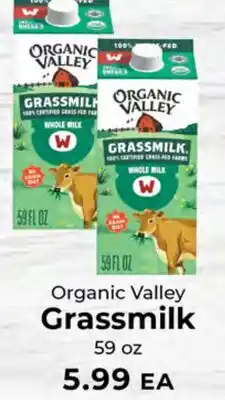 Sunset Foods Organic Valley Grassmilk offer