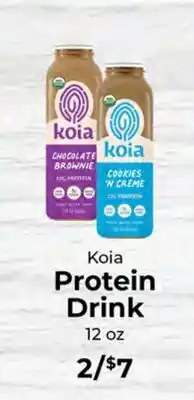Sunset Foods Koia Protein Drink offer
