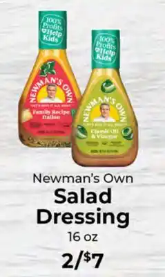 Sunset Foods Newman's Own Salad Dressing offer