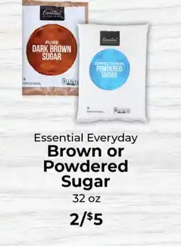 Sunset Foods Essential Everyday Brown or Powdered Sugar offer