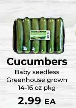 Sunset Foods Cucumbers offer