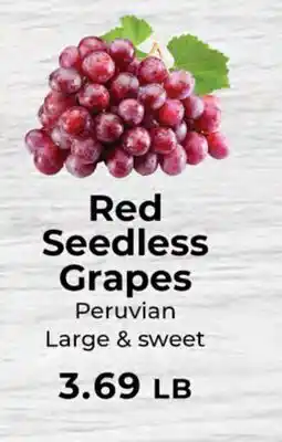 Sunset Foods Red Seedless Grapes offer